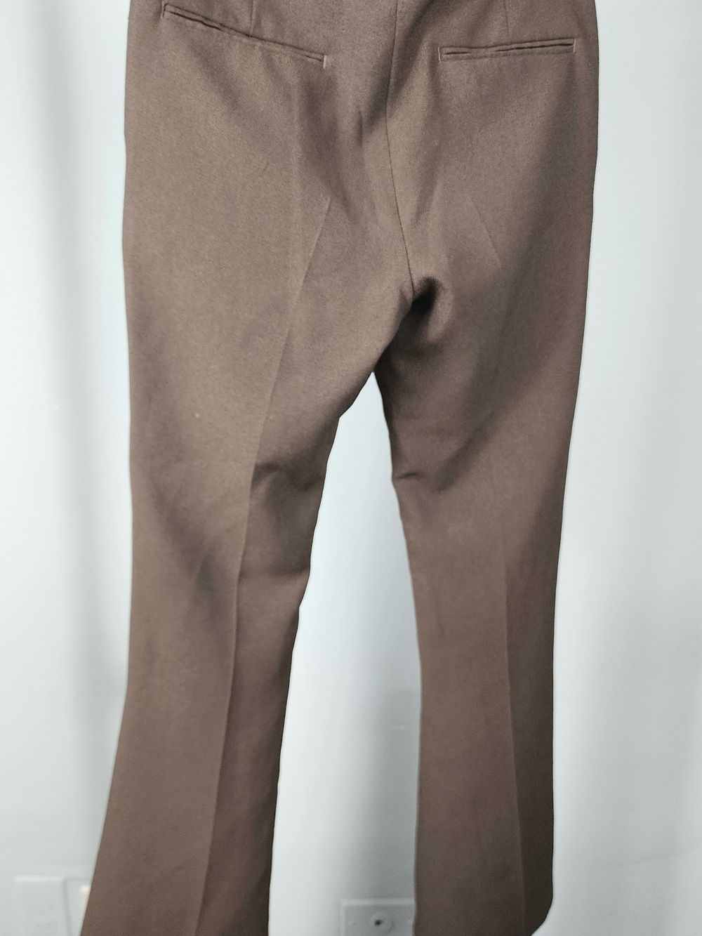 Asos Flared Trousers Pants in Warm Brown Size 28x30 - Picture 6 of 11